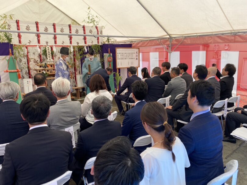 新社屋　地鎮祭